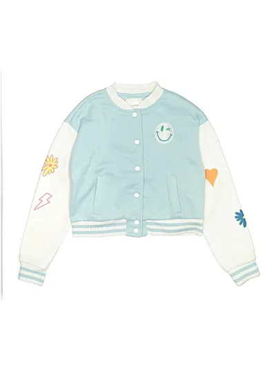 Pre-owned No Comment Kids' Track Jacket In Blue