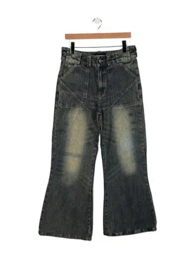 Pre-owned No Faith Studios Bootcut Jeans In Multi
