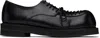 No Idea Black Big Foot 2 Lace-up Derbys In Black