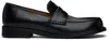 No Idea Black Wide Dough Loafers In Black