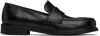 No Idea Black Wide Dough Star Sign Loafers In Black