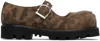 No Idea Khaki Big Foot Shooting Star Mary Jane Loafers In Camouflage