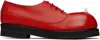 No Idea Red Big Foot Beach Volleyball Derbys In Red