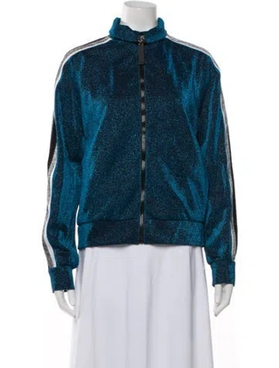 Pre-owned No Ka'oi Bomber Jacket In Blue