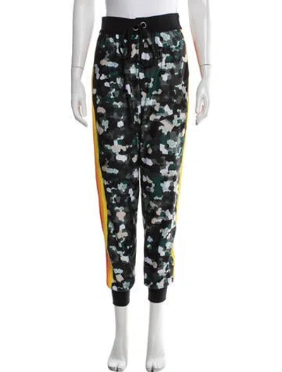 Pre-owned No Ka'oi Nylon Straight Leg Pants In Black