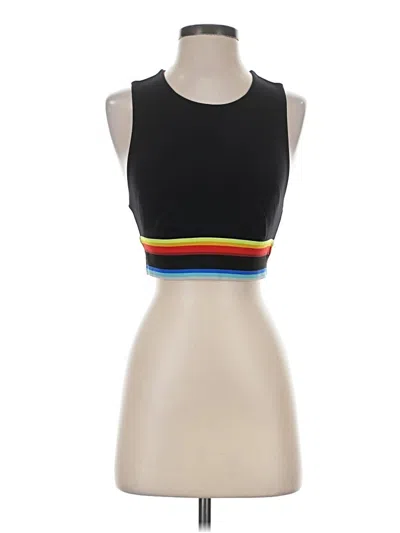 Pre-owned No Ka'oi Tank Top Black Halter Neckline Tops