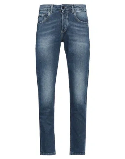 No Lab Man Jeans Blue Size 29 Cotton, Elastane
