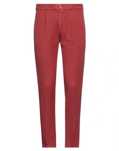 NO LAB NO LAB MAN PANTS BRICK SIZE 30 COTTON