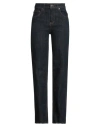 No-nà Woman Jeans Blue Size 8 Cotton, Elastane