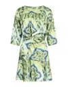 No-nà Short Dresses In Green