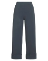 No-nà Woman Pants Charcoal Size S Polyester, Elastane In Gray