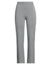 No-nà Woman Pants Grey Size L Viscose, Polyester, Polyamide