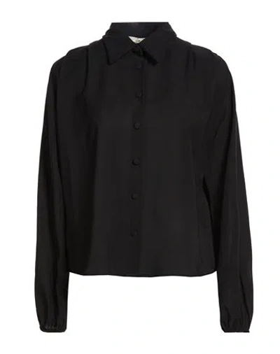 No-nà Woman Shirt Black Size Xs Recycled Polyester, Polyester