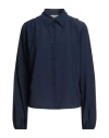 No-nà Woman Shirt Midnight Blue Size M Polyester
