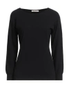 No-nà Woman Sweater Black Size L Viscose, Polyester, Polyamide