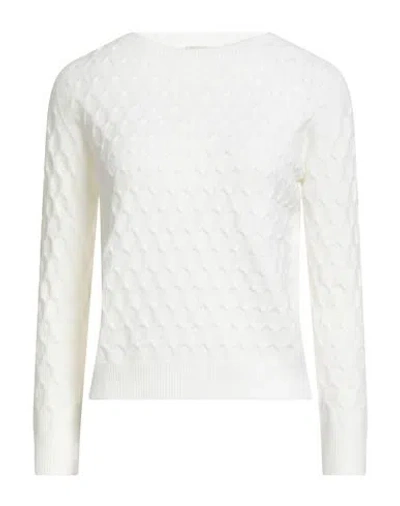 No-nà Woman Sweater Off White Size M Viscose, Polyester, Polyamide