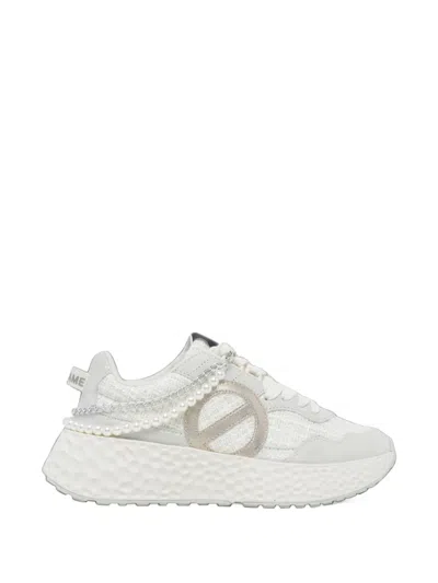 No Name Carter Pearl-embellished Sneakers In Multi