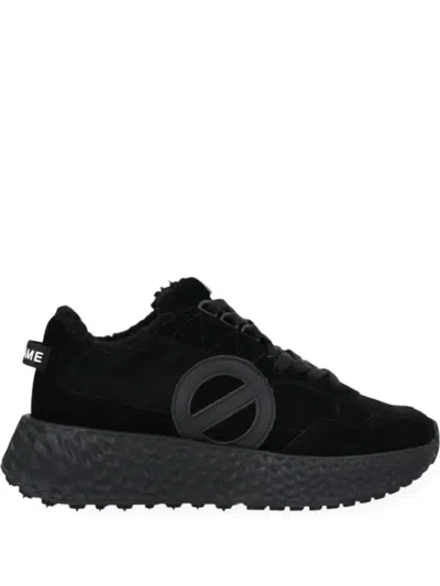 No Name Carter Suede Sneakers In Black