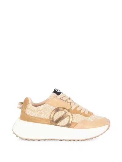 No Name Carter Suede Sneakers In Neutral