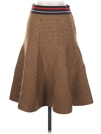 Pre-owned No Name Casual Skirt In Brown
