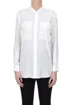 No Name Crepè Shirt In White