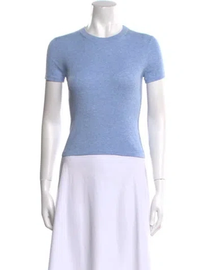 Pre-owned No Name Crew Neck Short Sleeve T-shirt In Blue