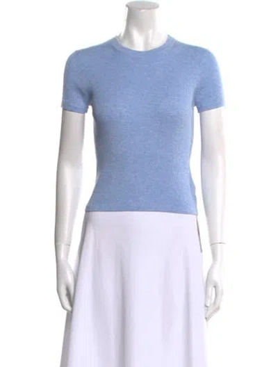 Pre-owned No Name Crew Neck Short Sleeve T-shirt In Blue