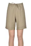 No Name Modal Shorts In Kaki