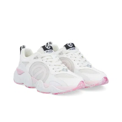 No Name Multicolor Woman Shoe In White