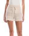 No Name Noname Ruth Cashmere Short In Nude