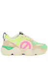 No Name Sneakers In Verde E Giallo