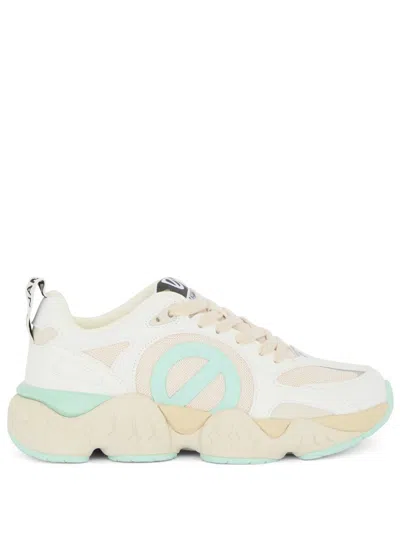 No Name Trainers In Viola E Giallo