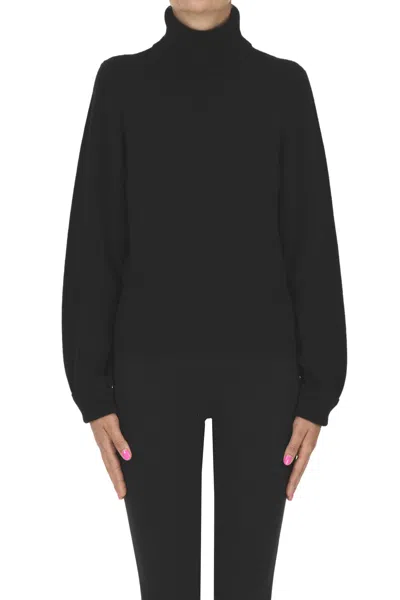 No Name Turtleneck Pullover In Black