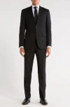 No Ordinary Joe By Ted Baker Jake Solid Wool Suit In Black