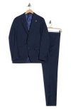 No Ordinary Joe By Ted Baker Jason Navy Wool Suit In Blue