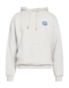 No Pasa Nada Man Sweatshirt Light Grey Size S Cotton In White