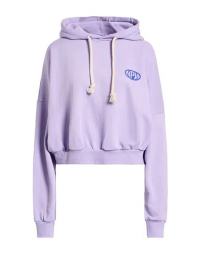 No Pasa Nada Woman Sweatshirt Lilac Size S Cotton In Purple