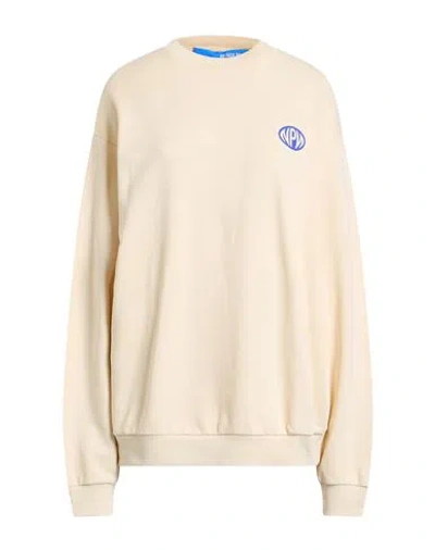 No Pasa Nada Woman Sweatshirt Sand Size Xs Cotton In Neutral