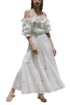 No Pise La Grama Agave Top In White