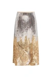 No Pise La Grama Elena Skirt In Multi