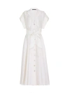 No Pise La Grama Guayaba Midi Dress In White