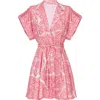 No Pise La Grama Guayaba Mini Dress In Pink