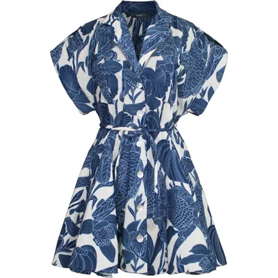 No Pise La Grama Guayaba Mini Dress In Multi