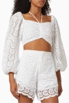 No Pise La Grama Lucia Top In White