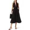 No Pise La Grama Mariana Dress In Black
