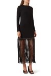No Pise La Grama Romerillo Tee Dress In Black