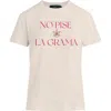 No Pise La Grama Salty Flower T-shirt In White