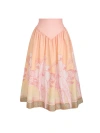 No Pise La Grama Sotavento Top In Peach In Multi