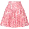 No Pise La Grama Sotavento Mini Skirt In Pink