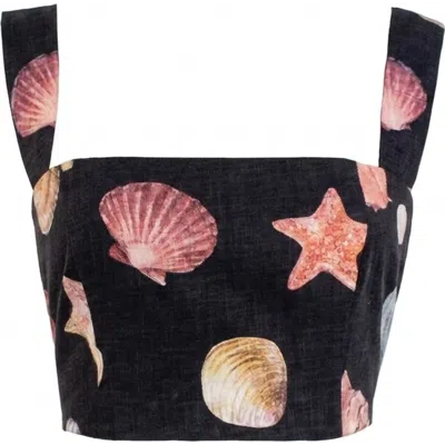 No Pise La Grama Sotavento Top In Black
